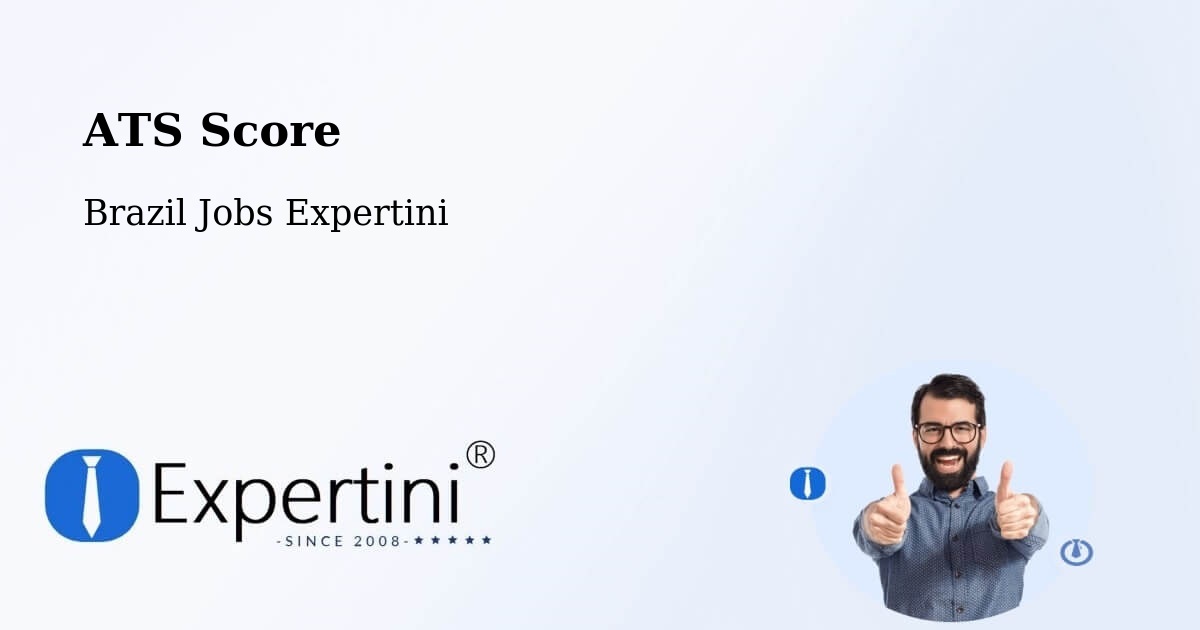 Resume ATS Score & Job Description Match Tool – Conchal - Brazil Jobs Expertini