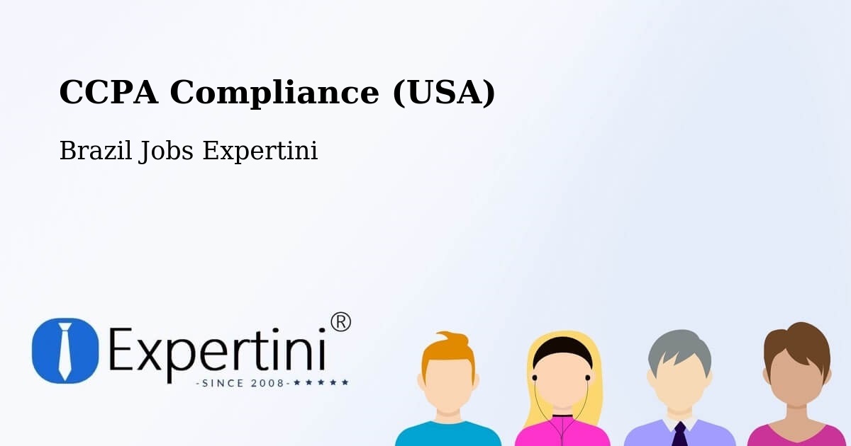 CCPA Privacy Rights & Compliance Notice – Conchal - Brazil Jobs Expertini
