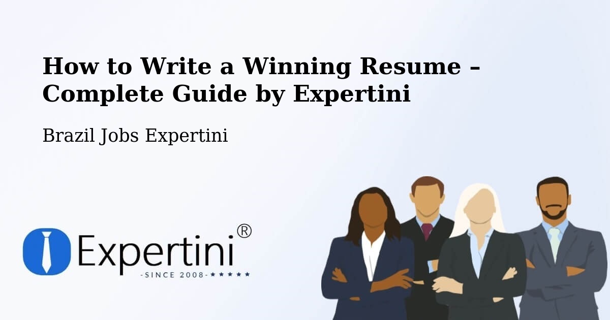 Resume Writing Guide for Job Seekers – Conchal - Conchal, Brazil Jobs Expertini